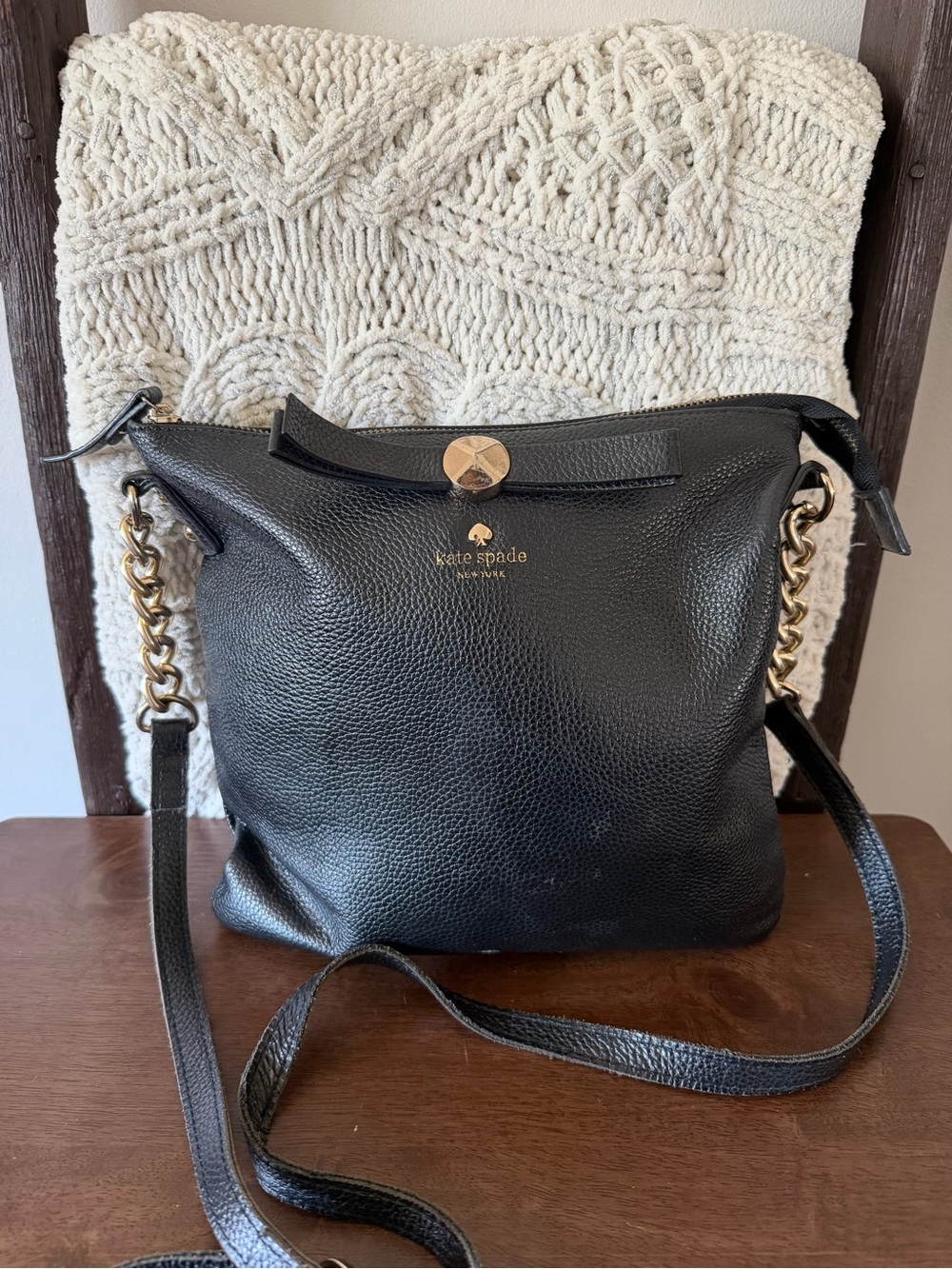 Kate Spade Pebbled Leather Bag - Picture 3 of 7